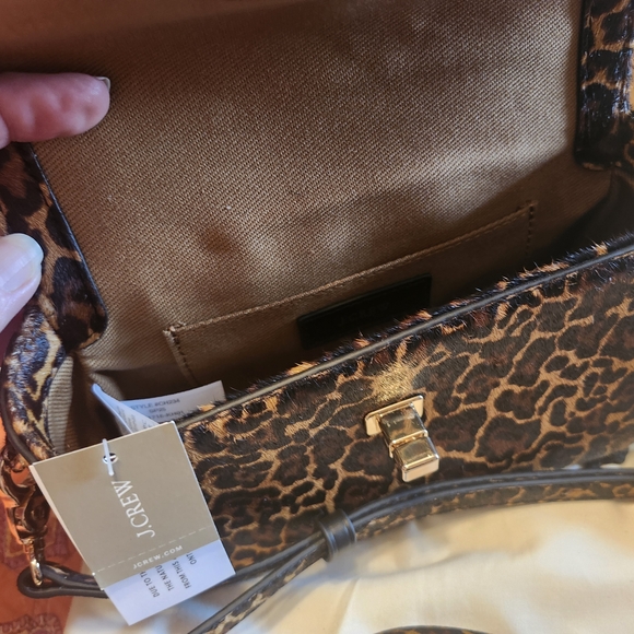 J. Crew Leopard Print Women's Bag - Picture 10 of 11